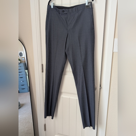 NWT Nordstrom Wool Men's Tailored Suit Pants 32 - Picture 1 of 9